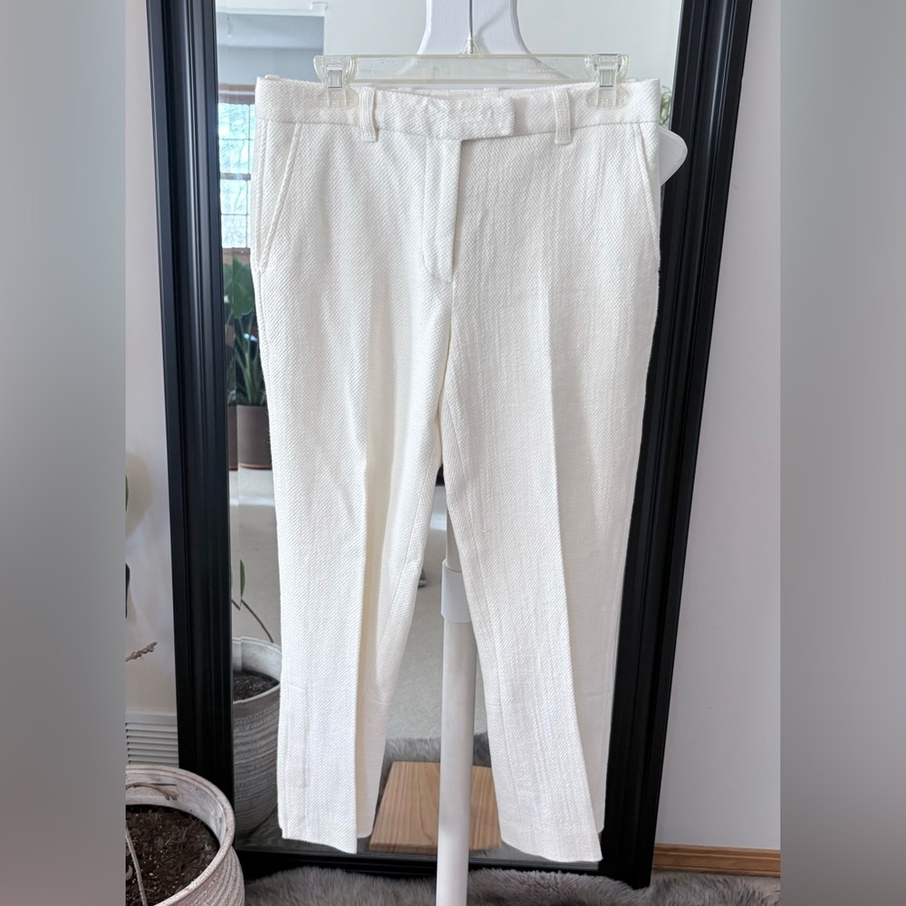 3.1 Phillip Lim Ivory Texured Pants